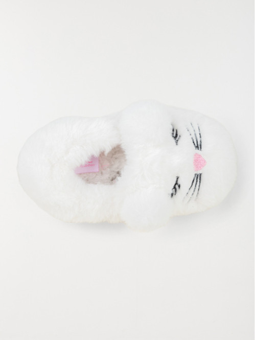 Chausson souris fille blanc (31-35) Chausson souris fille blanc (31-35)