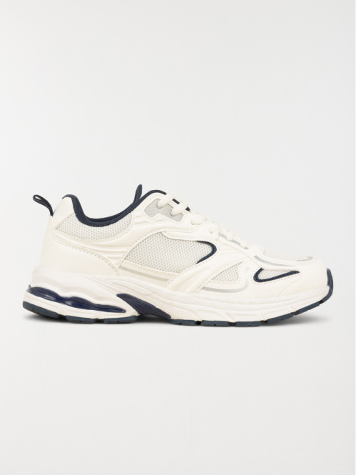 Baskets blanches de sport femme (36-41)