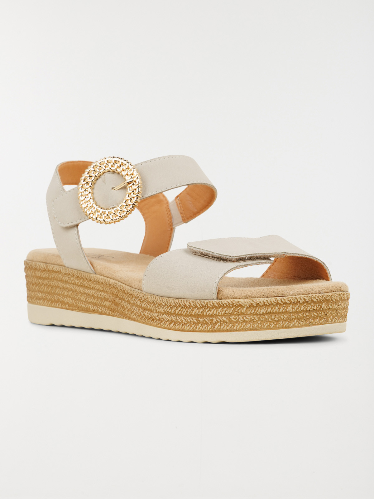 Sandale plateforme blanche femme (36-41)