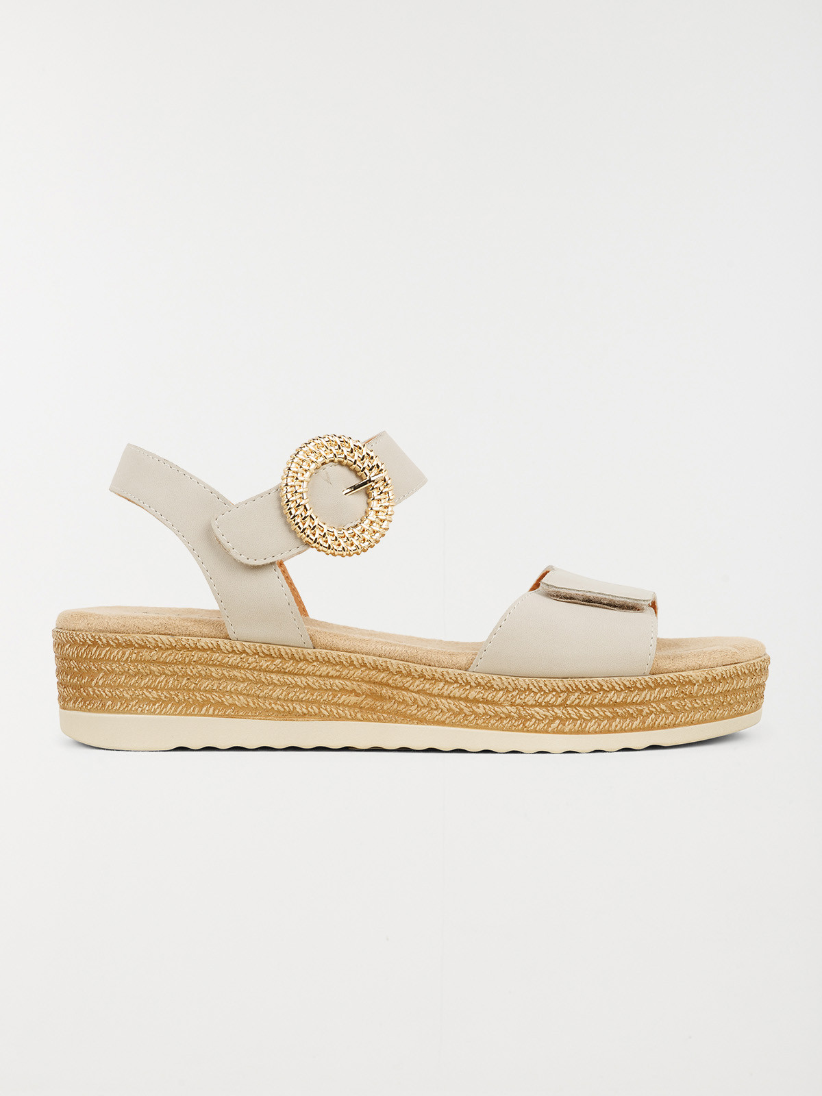 Sandale plateforme blanche femme (36-41)
