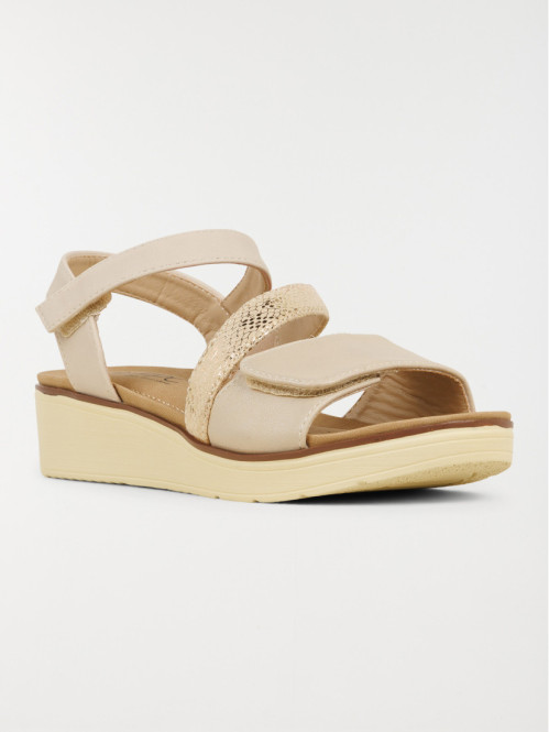 Sandales beiges femme (36-41)