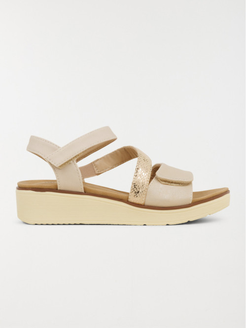 Sandales beige femme (36-41)