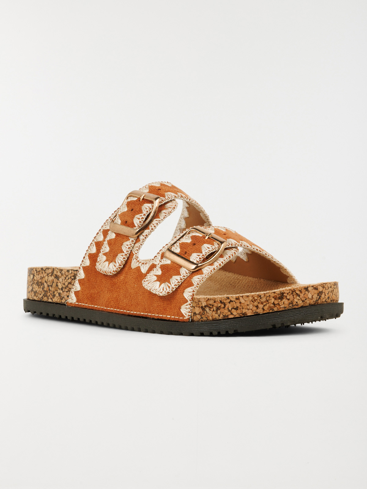 Mules plates femme camel (36-41) Mules plates femme camel (36-41)