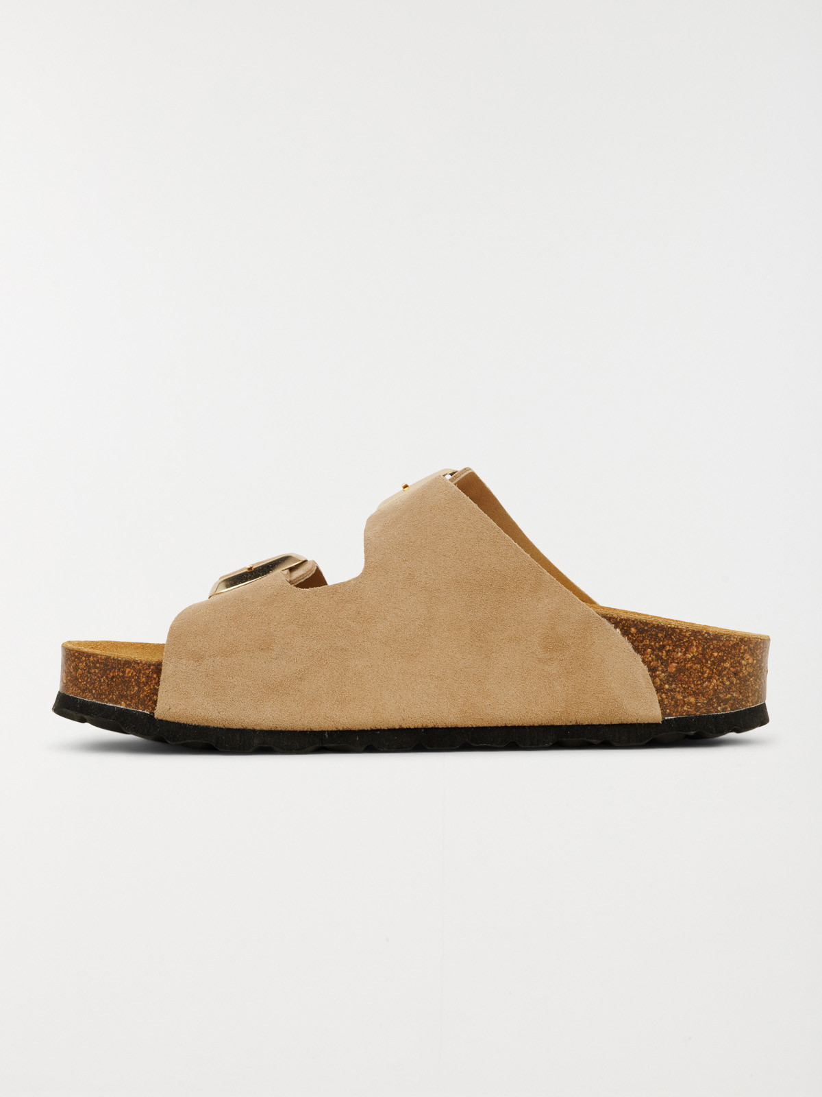 Mules plates femme beige (37-42)