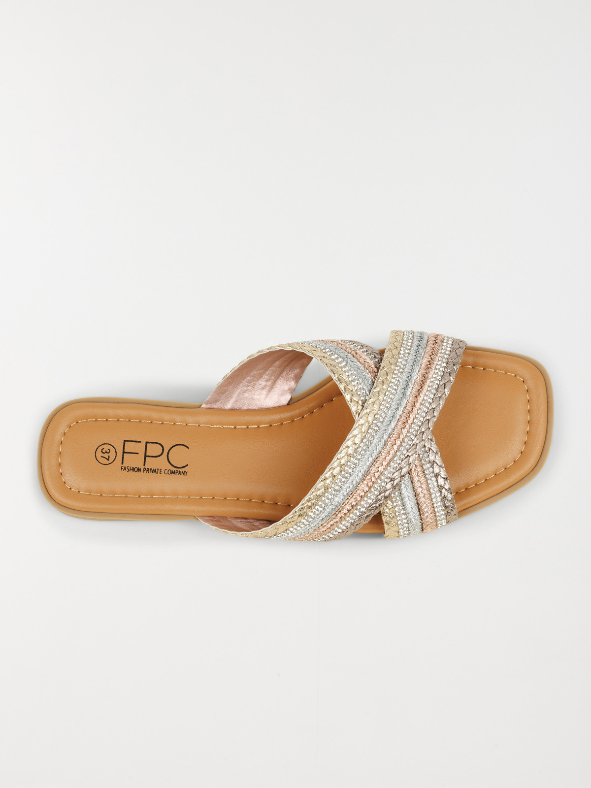 Mules brides croisées femme (36-41)