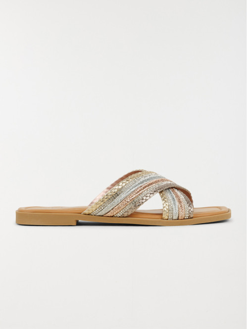 Mules brides croisées femme (36-41)