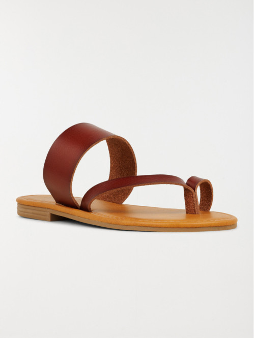 Mules coloris marron femme (37-42)