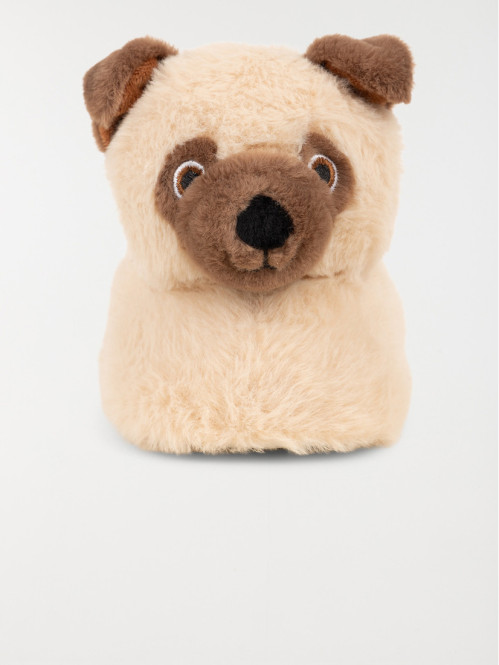 Chausson peluche chien fille (24-31)