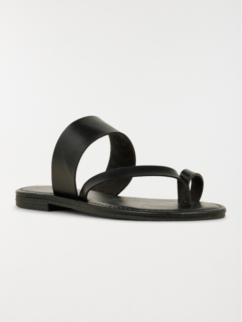 Mules coloris noir femme (37-42) Mules coloris noir femme (37-42)