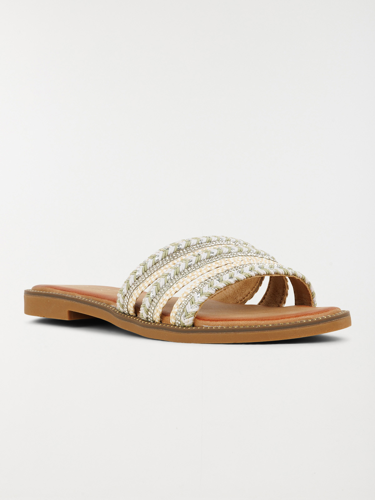 Mules brides tressées femme (36-41) Mules brides tressées femme (36-41)