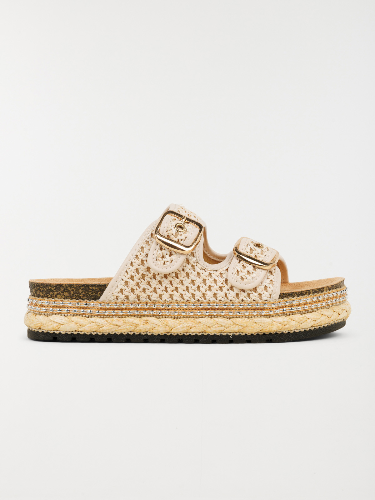 Mules coloris beige femme (37-42)
