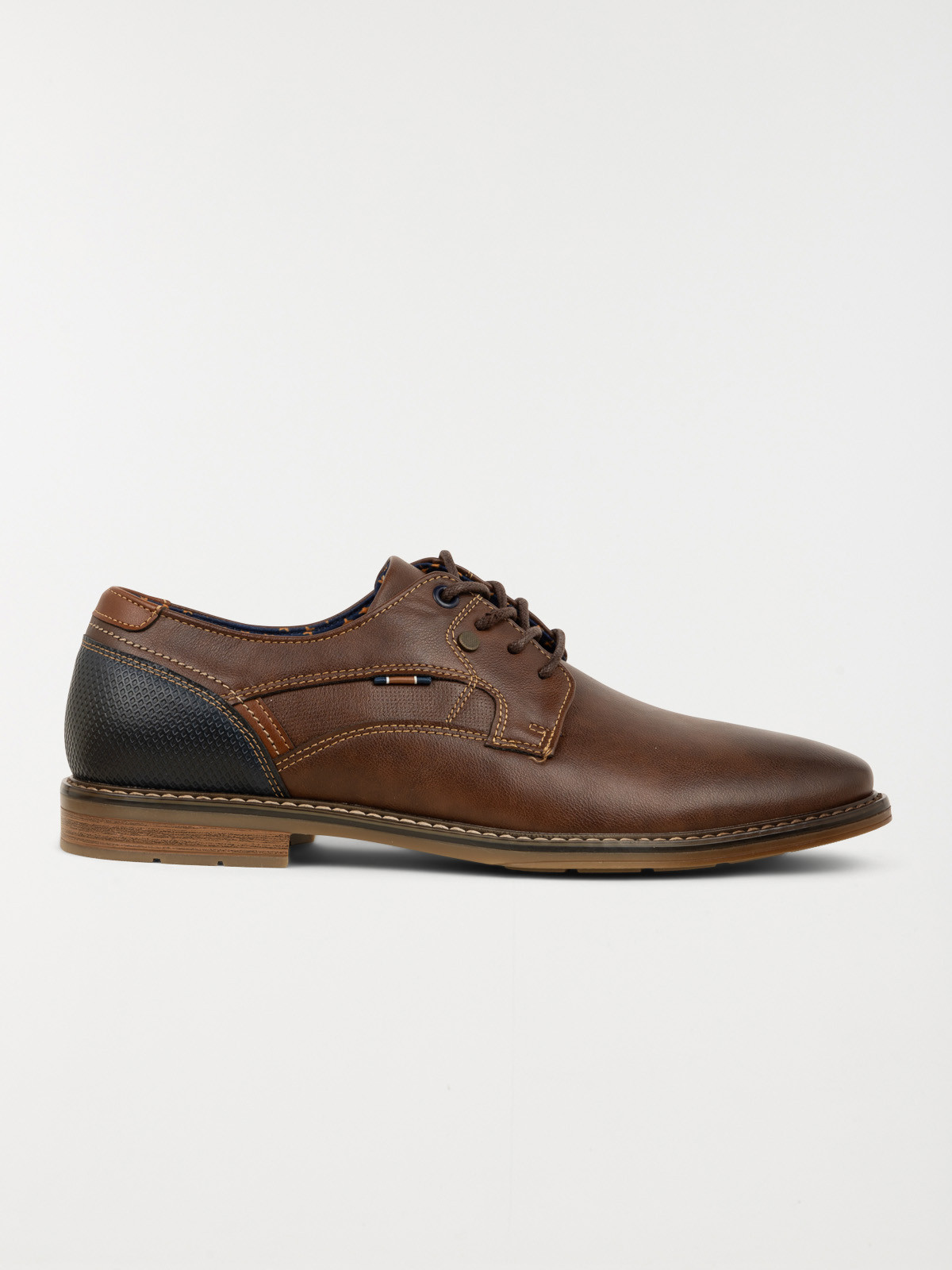 Chaussures lacets marron homme (40-46)