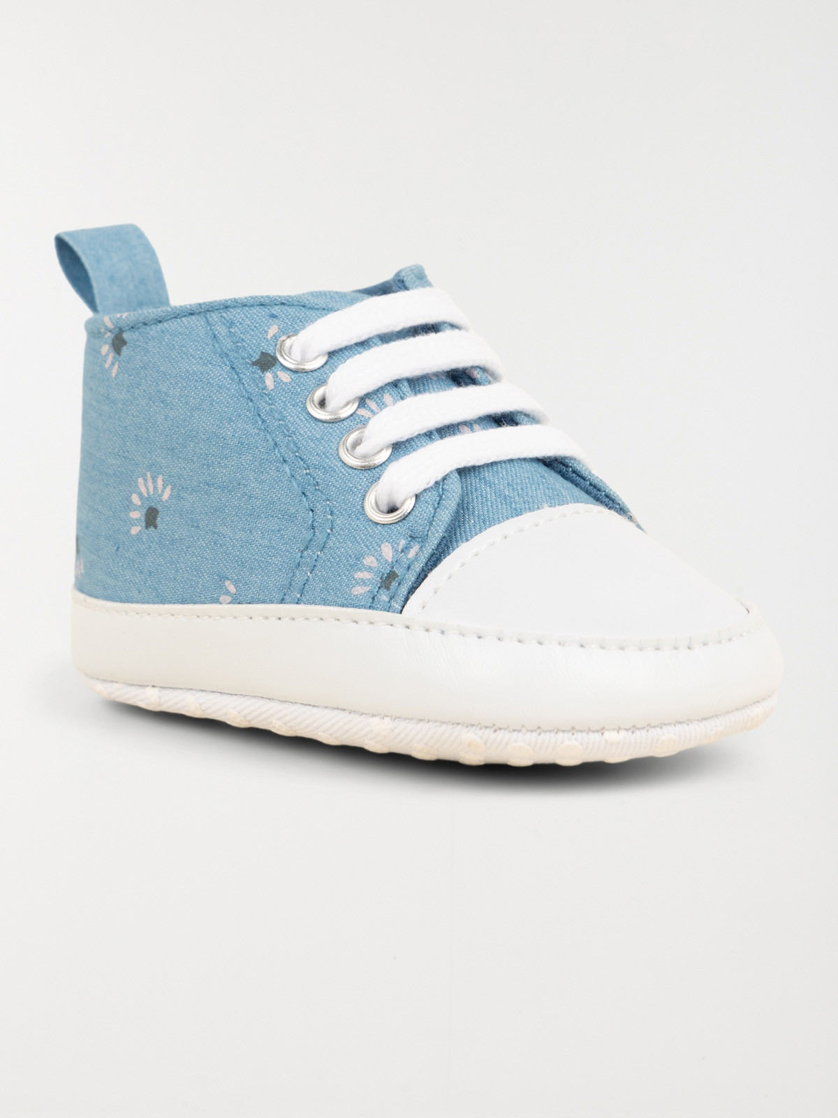 Bottons lacets denim stone fille (16-20)