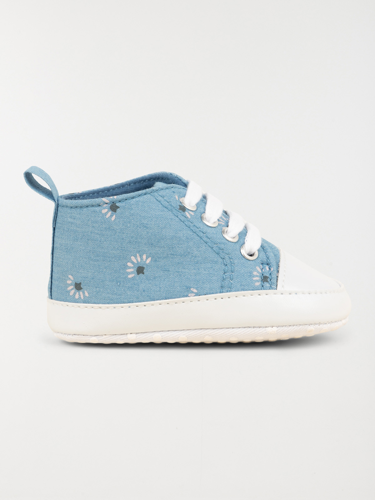 Bottons lacets denim stone fille (16-21)