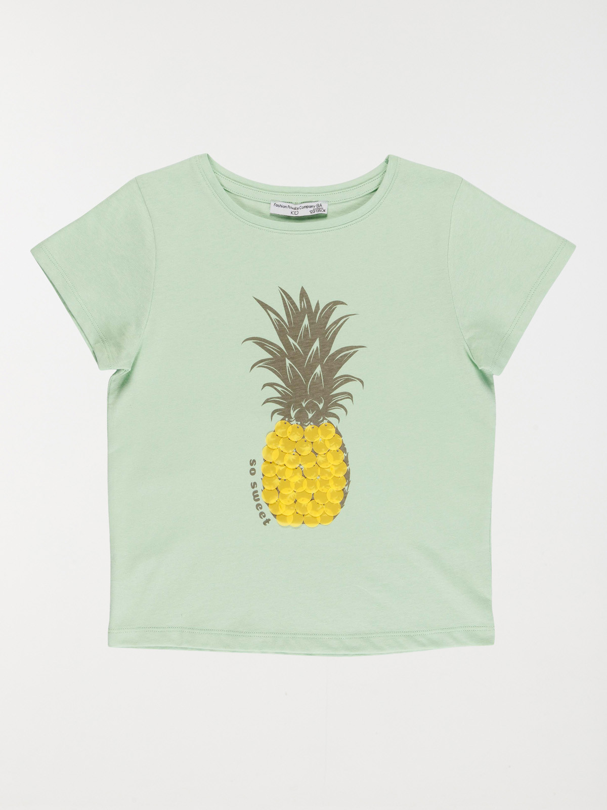 Tee-shirt ananas fille (3-12A) Tee-shirt ananas fille (3-12A)