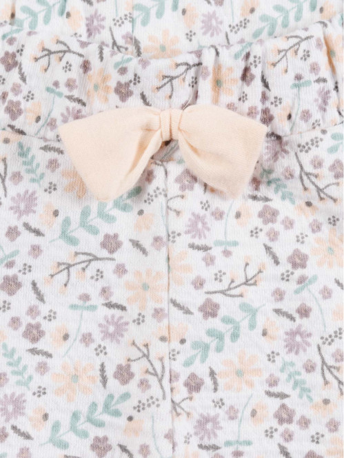 Pantalon floral fille (3-36M)