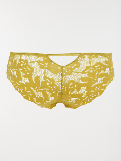 Shorty dentelle absinthe...