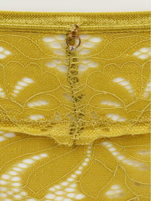 Shorty dentelle absinthe...