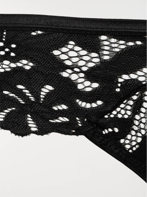 String dentelle noir femme (S-XL) String dentelle noir femme (S-XL)
