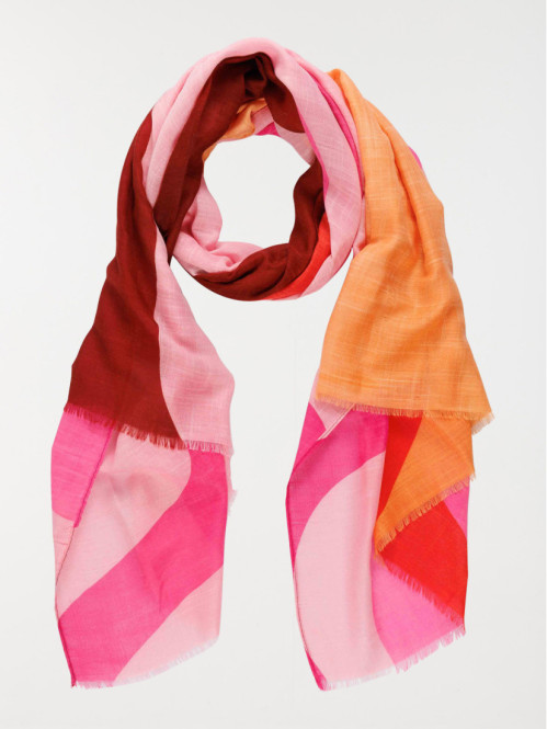 Foulard multicolore femme