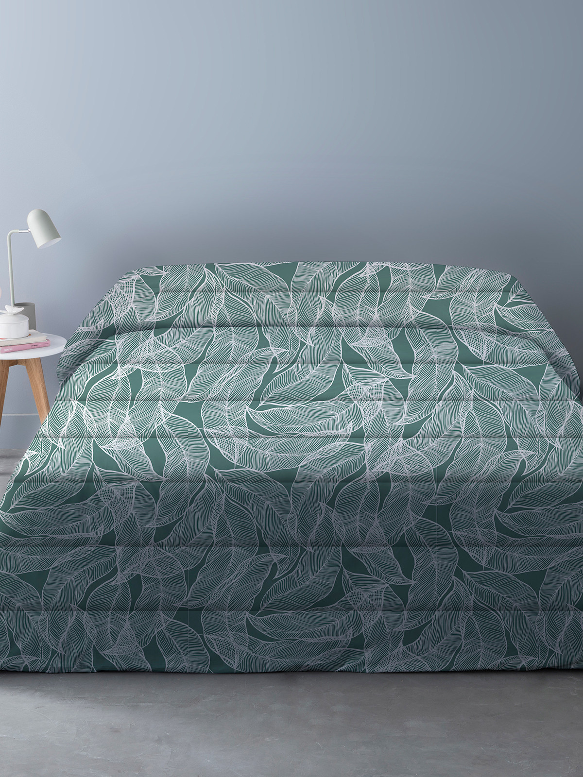 Couette tempérée feuillage 220 x 240 cm Couette tempérée feuillage 220 x 240 cm