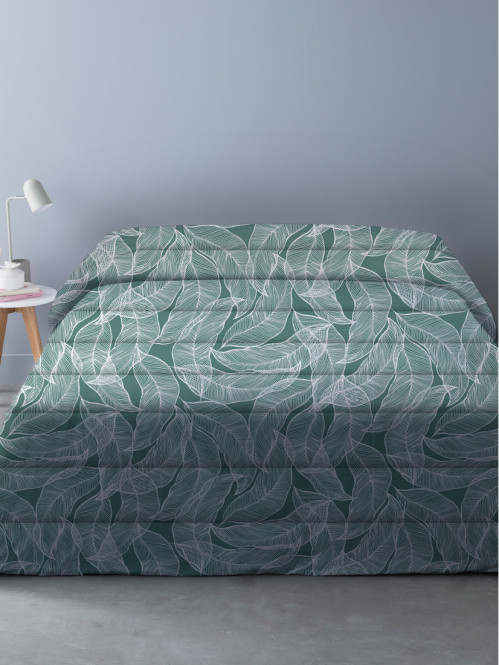 Couette tempérée feuillage 220 x 240 cm Couette tempérée feuillage 220 x 240 cm
