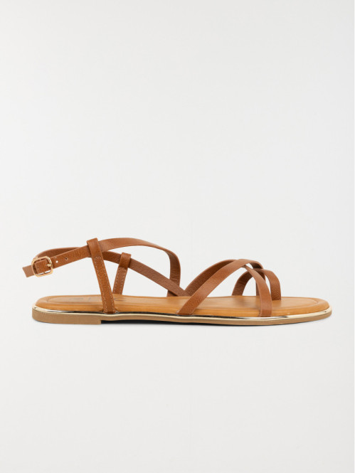 Sandales brides croisées femme (37-42)
