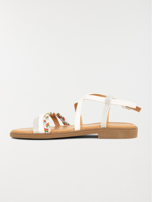 Sandales multibrides femme...