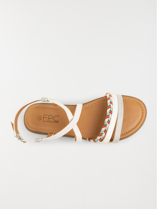 Sandales multibrides femme...