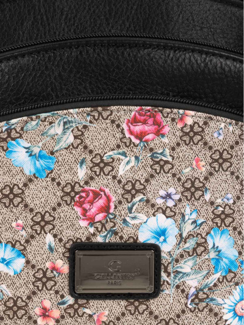 Sac à main bandoulière fleurie femme Sac à main bandoulière fleurie femme