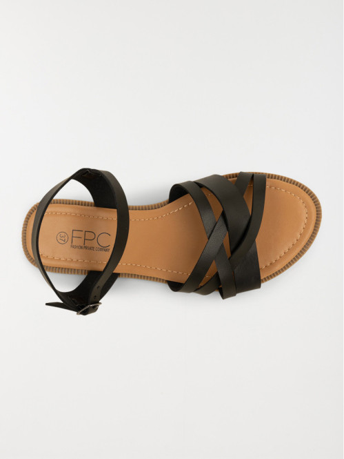 Sandales multibrides femme...