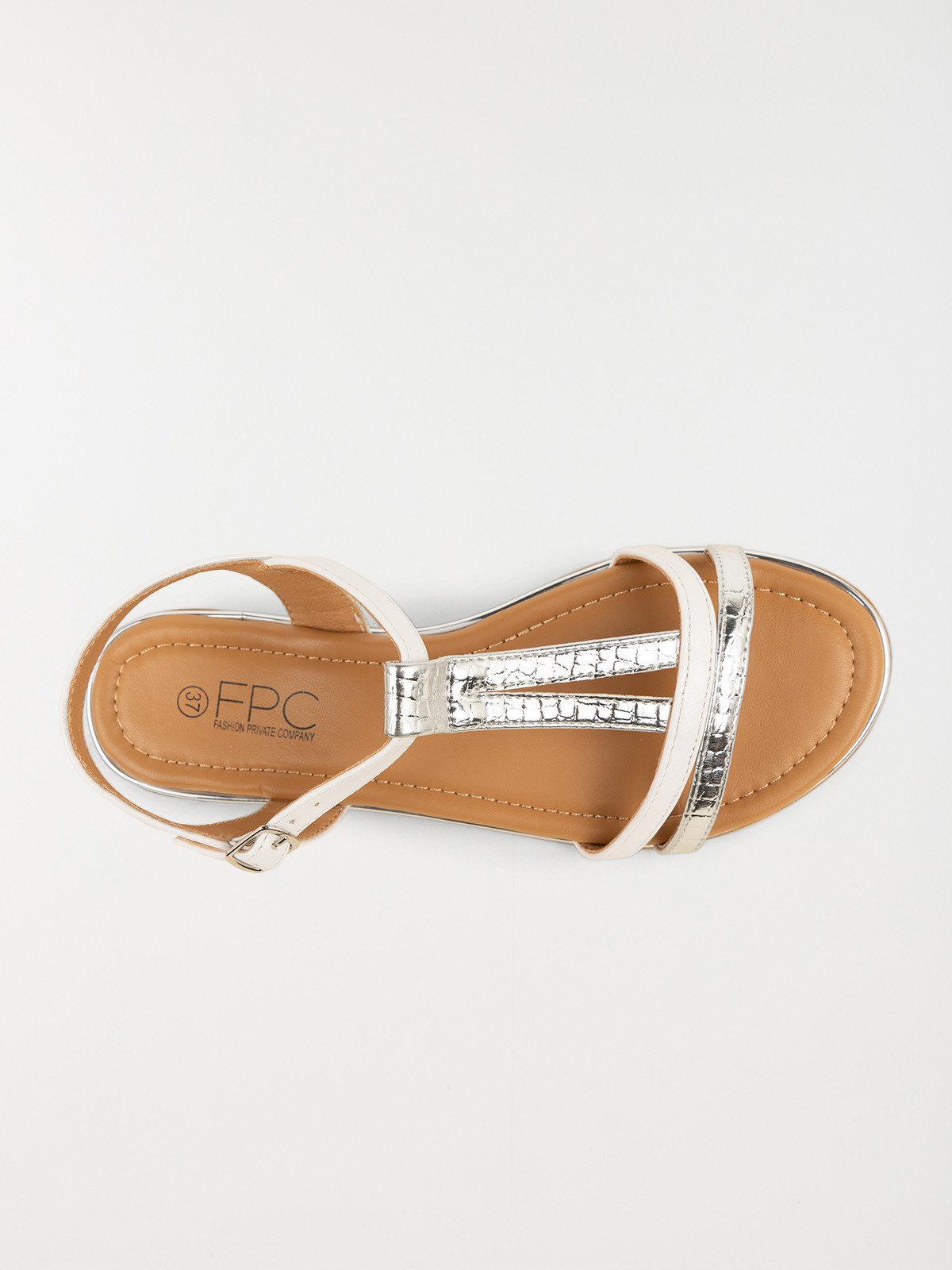 Sandales bride brillante femme (36-41)