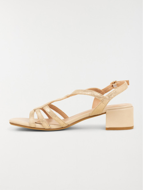 Sandale doré femme (36-41)