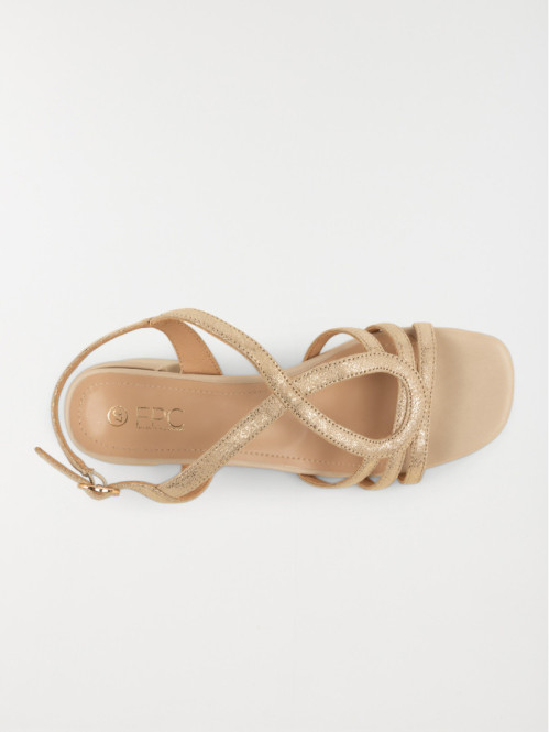 Sandale doré femme (36-41)