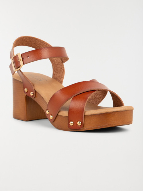Sandales camel femme (36-41)