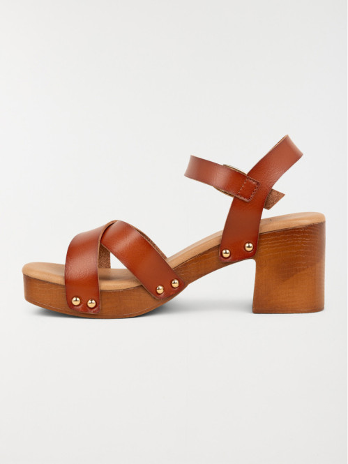 Sandales camel femme (36-41)