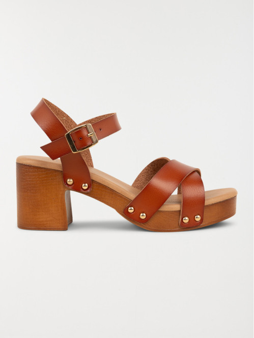 Sandales camel femme (36-41)