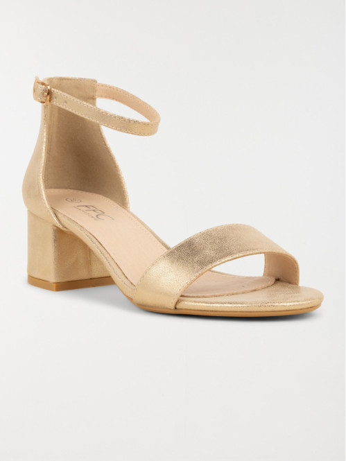 Sandale doré femme (36-41)