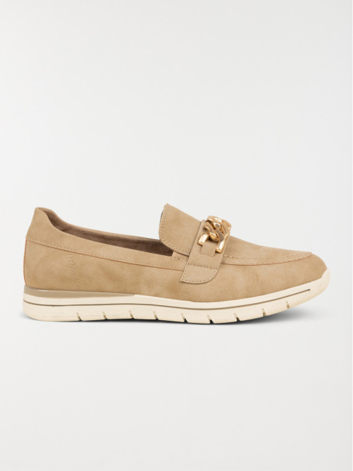 Mocassin femme semelle confort (36-41)