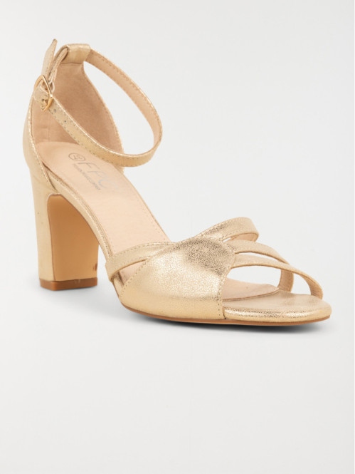 Sandales dorés à talon haut (36-41) Sandales dorés à talon haut (36-41)