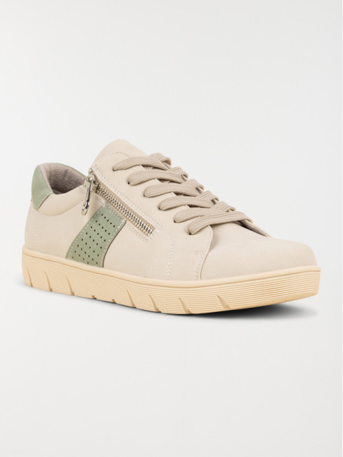 Baskets lacets et zips...