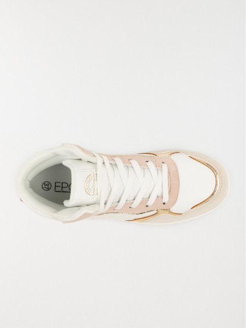 Baskets montantes blanches femme (36-41) Baskets montantes blanches femme (36-41)
