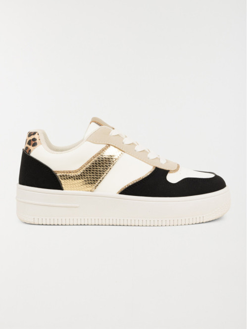 Baskets basses femme blanches (37-42)