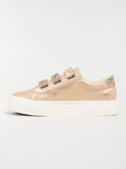 Baskets basses à scratchs femme (37-42)