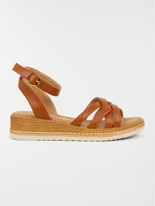 Sandale marron femme (36-41)