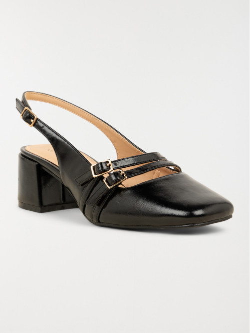 Escarpins femme noir (36-41)