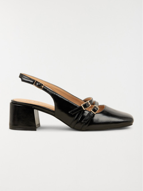 Escarpins femme noir (36-41)