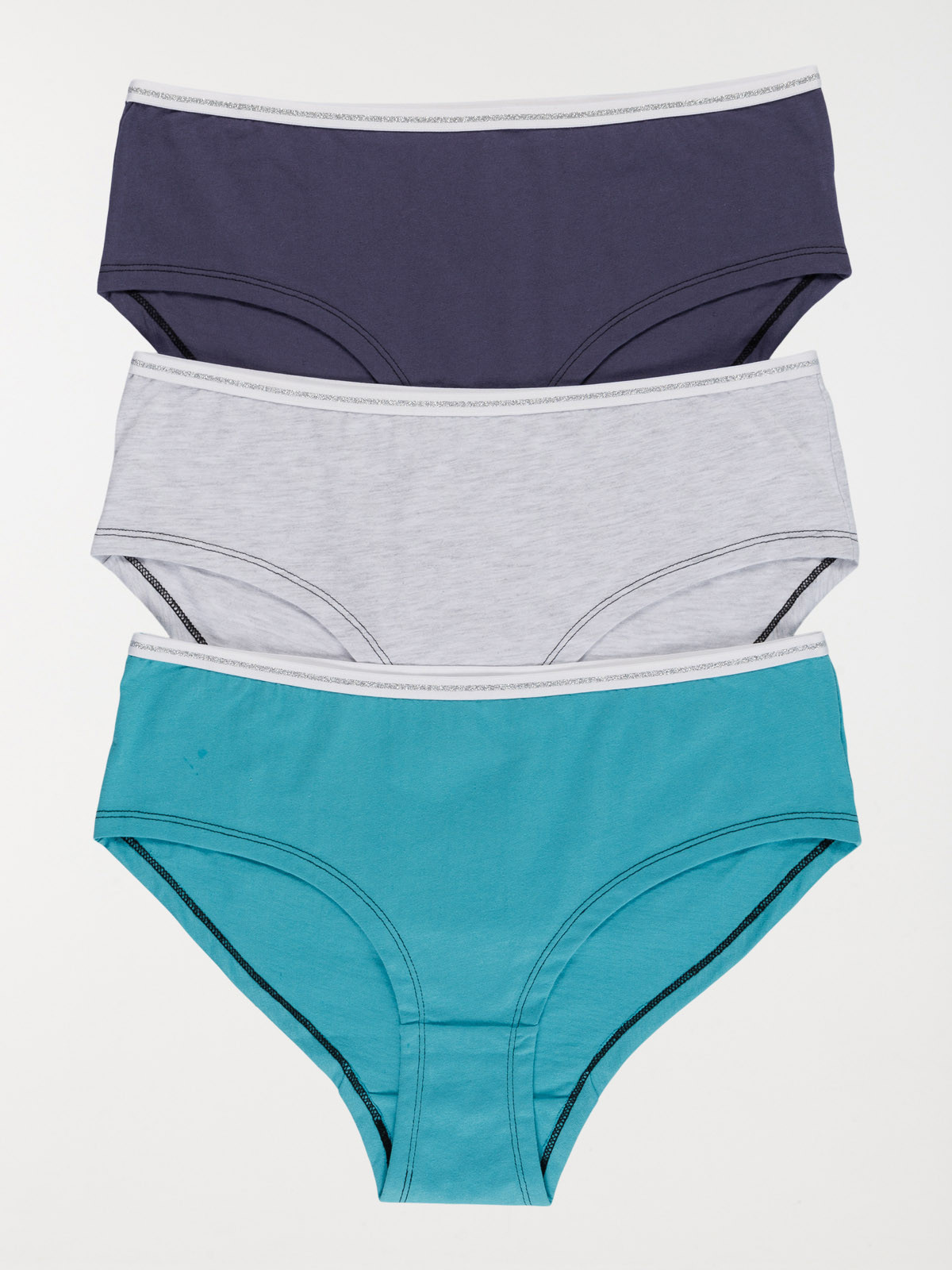 Lot de 3 shorties hipster femme (S-XL)