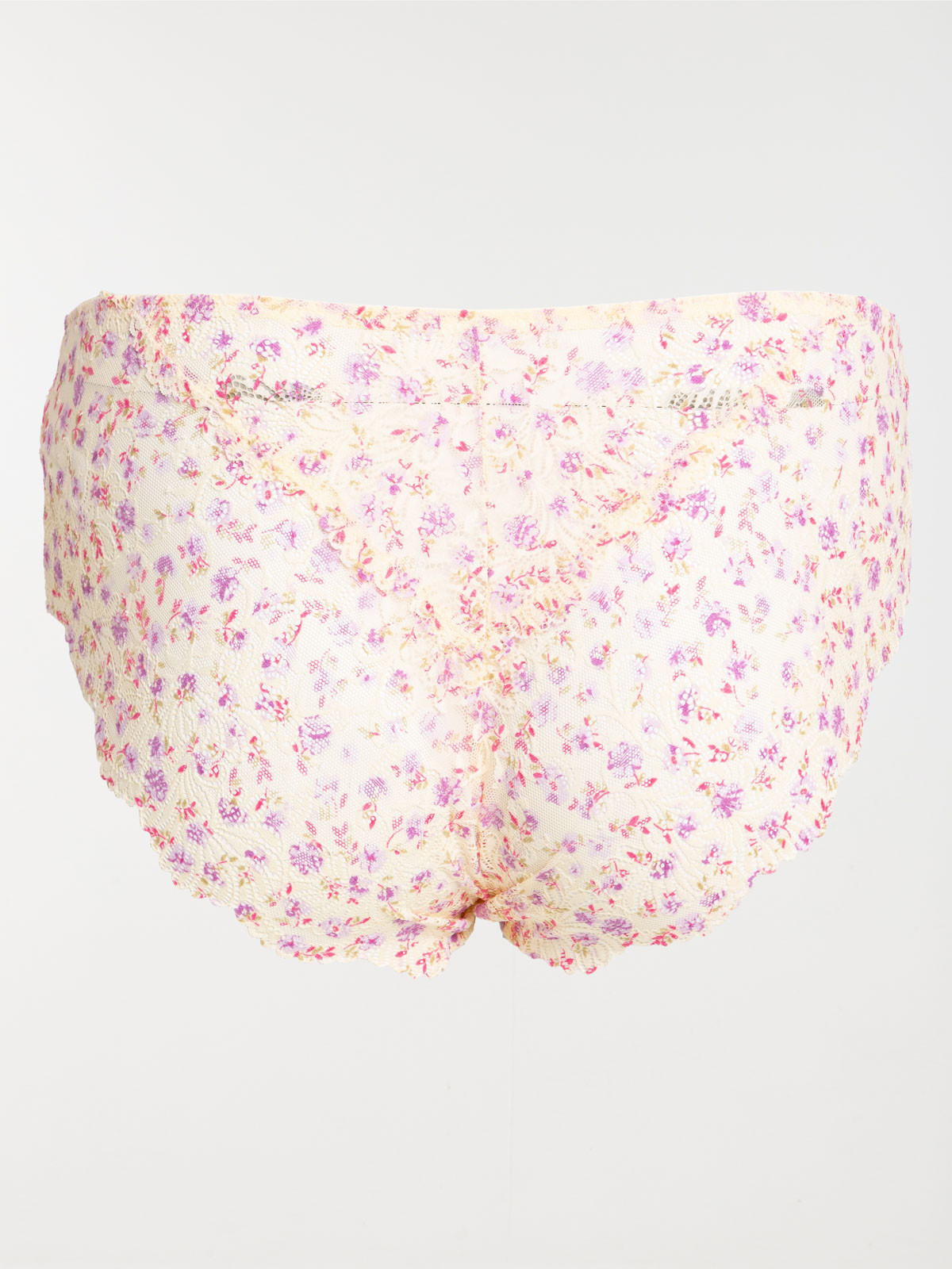 Shorty fleurie grande taille femme