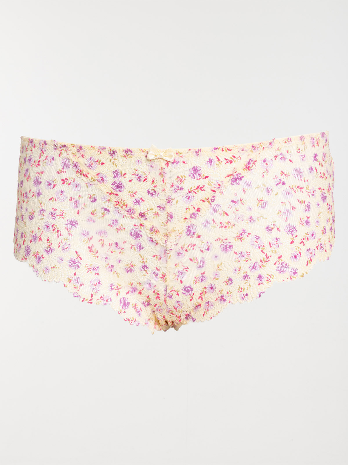 Shorty fleurie grande taille femme